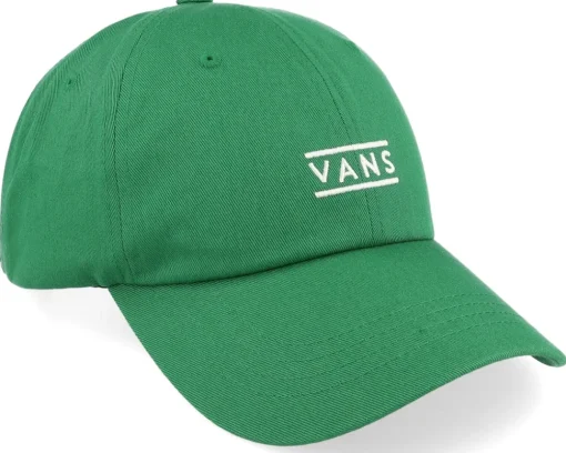 Best Vans Half Box Curved Bill Jockey Verdant Dad Cap - Green