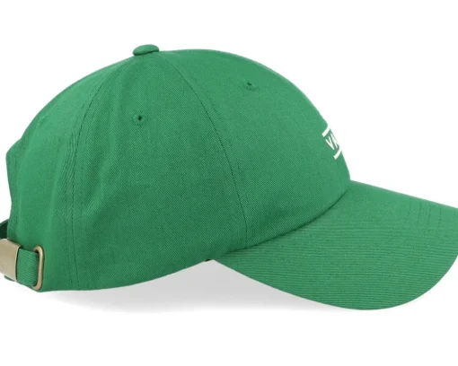 Best Vans Half Box Curved Bill Jockey Verdant Dad Cap - Green