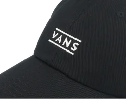 Clearance Vans Half Box Curved Bill Jockey Dad Cap - Black