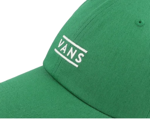Best Vans Half Box Curved Bill Jockey Verdant Dad Cap - Green
