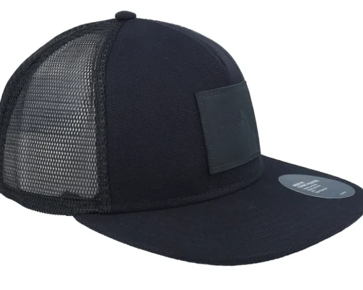 Outdoor-The North Face Half Dome Canvas Black A-Frame Trucker Snapback -