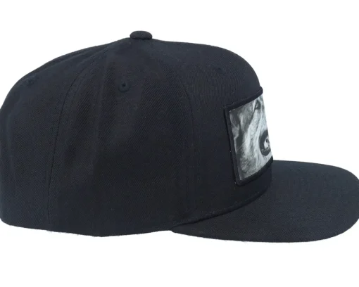 Snapback-Calza Pennello Happy Dog Big Patch Black Snapback -