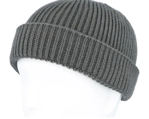 Fashion Beechfield Harbour Graphite Short Beanie - Grey