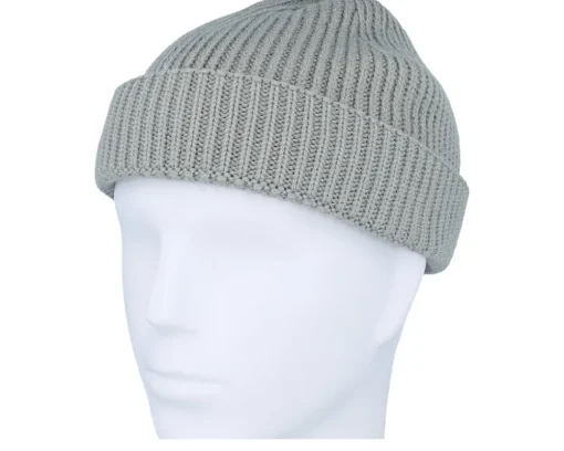 Short Beanies-Beechfield Harbour Light Short Beanie - Grey
