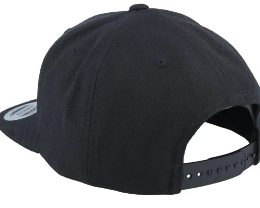 Snapback-Kränkt! Hatar Fan Folk Patch Black Snapback -