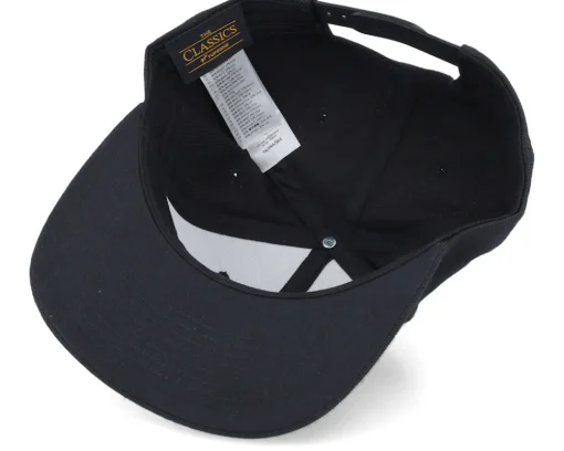 Snapback-Kränkt! Hatar Fan Folk Patch Black Snapback -