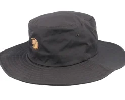 Discount Fjällräven Hatfield Hat Dark Bucket - Grey