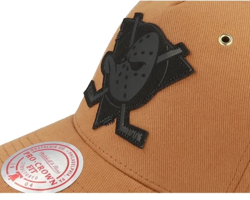 Adjustable-Mitchell & Ness Hatstore Exclusive x Anaheim Ducks Trek NHL Adjustable - Brown