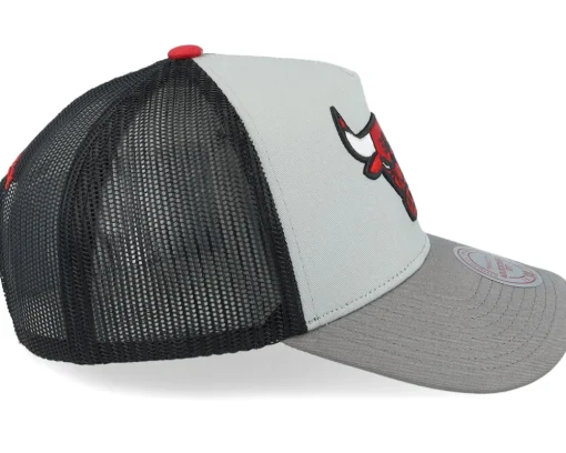 Trucker-Mitchell & Ness Hatstore Exclusive x Chicago Bulls Iron/Black Trucker - Grey