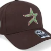 Adjustable-47 Brand Hatstore Exclusive x Houston Astros Coops Sure Shot Mvp Dt Brown A-frame Adjustable -