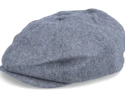 Fashion Brixton Hatstore Exclusive x Kaliffa Brood Heather Grey Snap Cap -