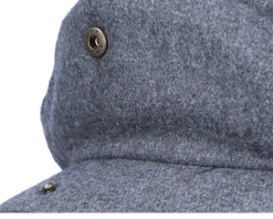 Fashion Brixton Hatstore Exclusive x Kaliffa Brood Heather Grey Snap Cap -