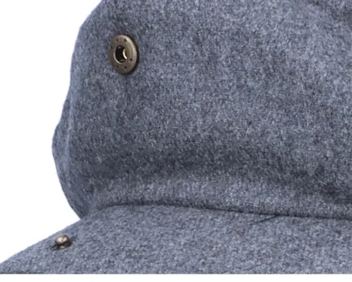 Fashion Brixton Hatstore Exclusive x Kaliffa Brood Heather Grey Snap Cap -