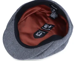 Fashion Brixton Hatstore Exclusive x Kaliffa Brood Heather Grey Snap Cap -