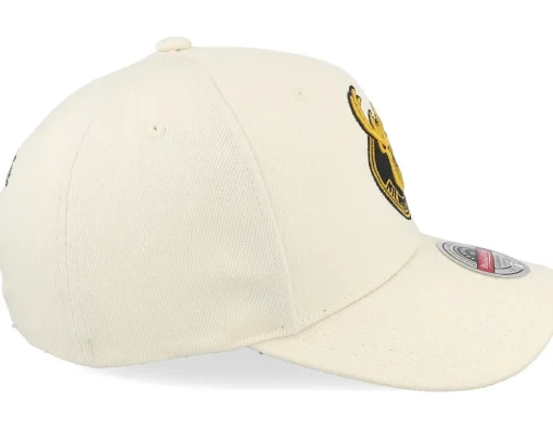 Adjustable-Mitchell & Ness Hatstore Exclusive x Milwaukee Bucks Limestone Stone/White Adjustable - Beige