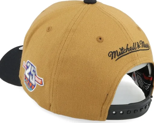 Adjustable-Mitchell & Ness Hatstore Exclusive x New York Islanders Izing Brown/Black Adjustable - Beige
