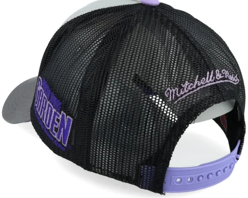 Trucker-Mitchell & Ness Hatstore Exclusive x New York Knicks Iron /Black Trucker - Grey