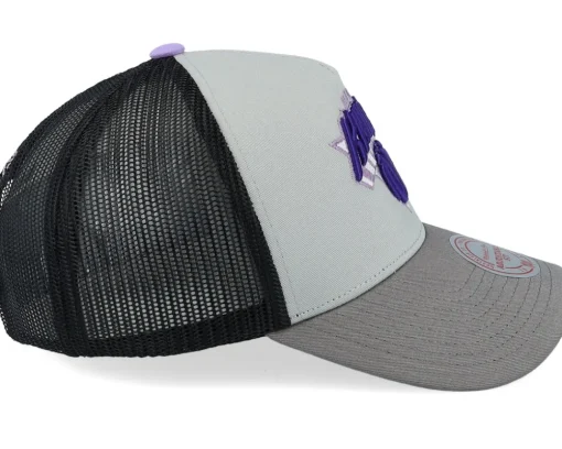 Trucker-Mitchell & Ness Hatstore Exclusive x New York Knicks Iron /Black Trucker - Grey