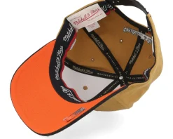 Adjustable-Mitchell & Ness Hatstore Exclusive x New York Islanders Izing Brown/Black Adjustable - Beige