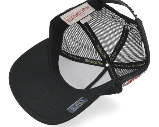 Trucker-Mitchell & Ness Hatstore Exclusive x New Jersey Devils Legendary A-Frame Trucker - Black