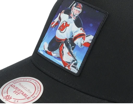 Trucker-Mitchell & Ness Hatstore Exclusive x New Jersey Devils Legendary A-Frame Trucker - Black
