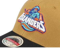 Adjustable-Mitchell & Ness Hatstore Exclusive x New York Islanders Izing Brown/Black Adjustable - Beige