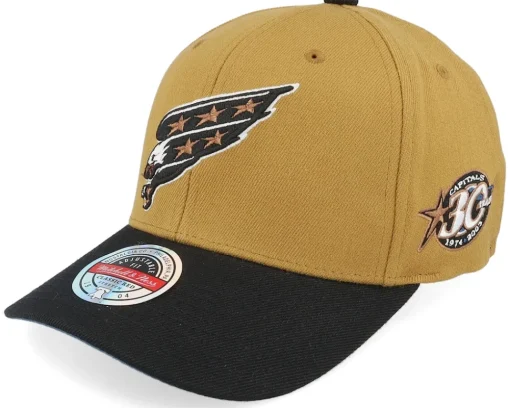 Adjustable-Mitchell & Ness Hatstore Exclusive x New York Islanders Izing Brown/Black Adjustable - Beige