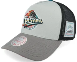 Trucker-Mitchell & Ness Hatstore Exclusive x New York Knicks Iron /Black Trucker - Grey