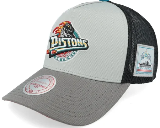 Trucker-Mitchell & Ness Hatstore Exclusive x New York Knicks Iron /Black Trucker - Grey