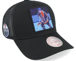 Trucker-Mitchell & Ness Hatstore Exclusive x New Jersey Devils Legendary A-Frame Trucker - Black