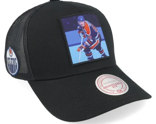Trucker-Mitchell & Ness Hatstore Exclusive x New Jersey Devils Legendary A-Frame Trucker - Black