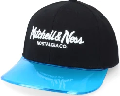 Snapback-Mitchell & Ness Hatstore Exclusive x Own Brand Pinscript Transparent Black Snapback -