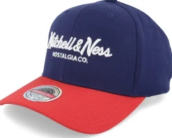 Adjustable-Mitchell & Ness Hatstore Exclusive x Pinscript Baseball Navy/Red -