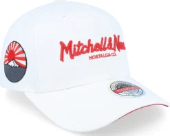 Adjustable-Mitchell & Ness Hatstore Exclusive x Pinscript Sushi White Adjustable -