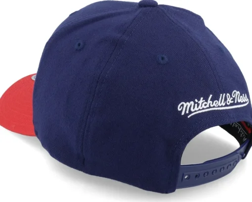 Adjustable-Mitchell & Ness Hatstore Exclusive x Pinscript Baseball Navy/Red -