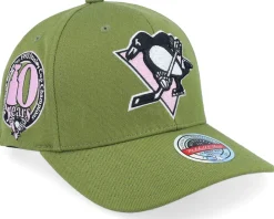 Adjustable-Mitchell & Ness Hatstore Exclusive x Pittsburgh Penguins Classic /Pink Adjustable - Green