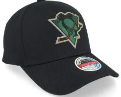 Adjustable-Mitchell & Ness Hatstore Exclusive x Pittsburgh Penguins Luxe Logo NHL Adjustable - Black