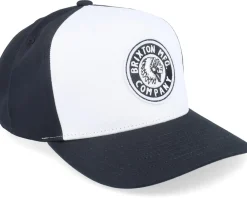 Snapback-Brixton Hatstore Exclusive x Rival White/Black Snapback -