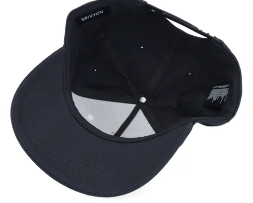 Snapback-Brixton Hatstore Exclusive x Rival White/Black Snapback -