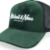 Trucker | Velvet Caps-Mitchell & Ness Hatstore Exclusive x Velvet Pinscript Trucker - Green