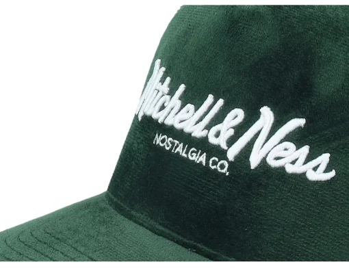 Trucker | Velvet Caps-Mitchell & Ness Hatstore Exclusive x Velvet Pinscript Trucker - Green