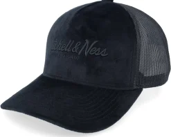 Trucker | Velvet Caps-Mitchell & Ness Hatstore Exclusive x Velvet Pinscript Trucker - Green