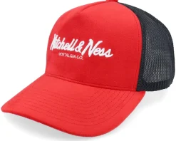 Trucker | Velvet Caps-Mitchell & Ness Hatstore Exclusive x Velvet Pinscript Trucker - Green