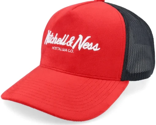 Trucker | Velvet Caps-Mitchell & Ness Hatstore Exclusive x Velvet Pinscript Trucker - Green