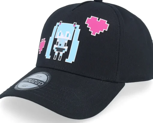 Adjustable-Difuzed Hatsune Miku - Pixel Black A-Frame Adjustable -