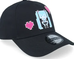 Adjustable-Difuzed Hatsune Miku - Pixel Black A-Frame Adjustable -