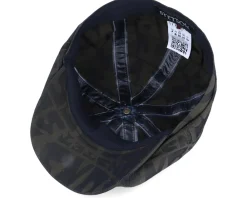 Hot Stetson Hatteras Outdoor Olive/Black Flat Cap -