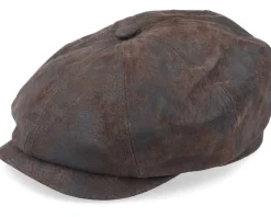 Sale Stetson Hatteras Pigskin Flat Cap -