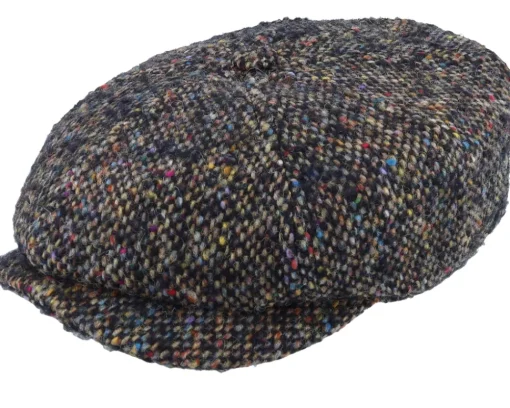 Flat Caps-Stetson Hatteras Wool Flat Cap -