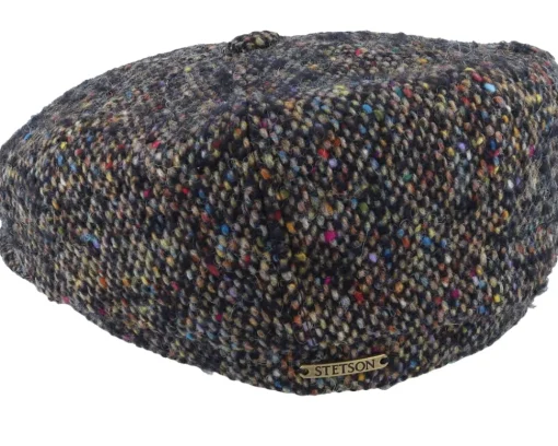 Flat Caps-Stetson Hatteras Wool Flat Cap -